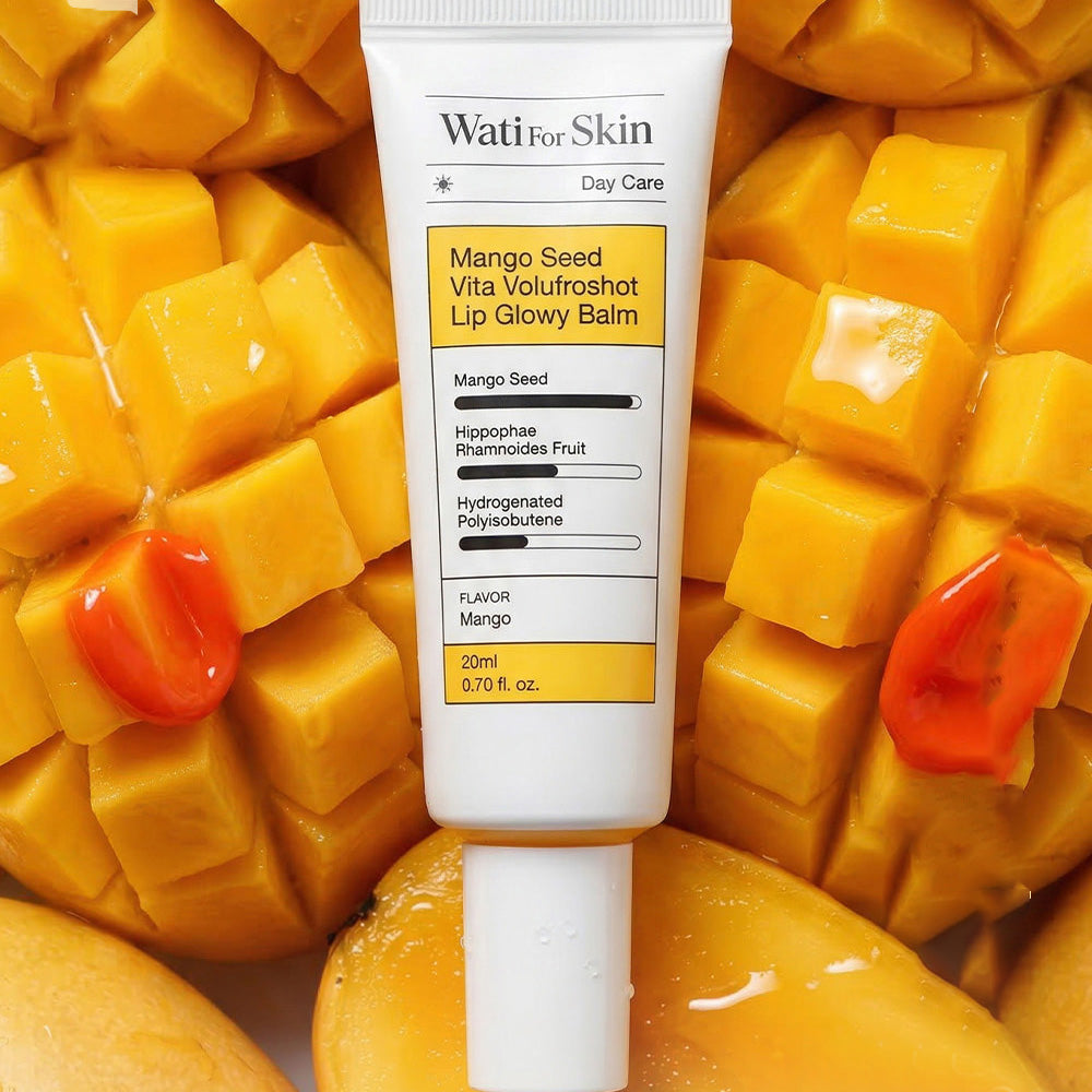 Wati For Skin Mango Seed Vita Volufroshot Lip Glowy Balm 20ml