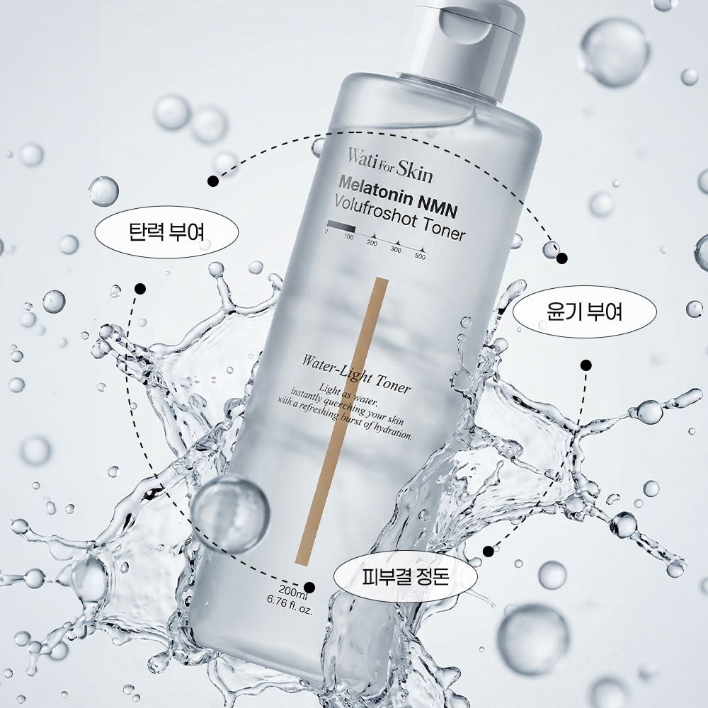 Wati For Skin Melatonin NMN Volufroshot Toner 200ml