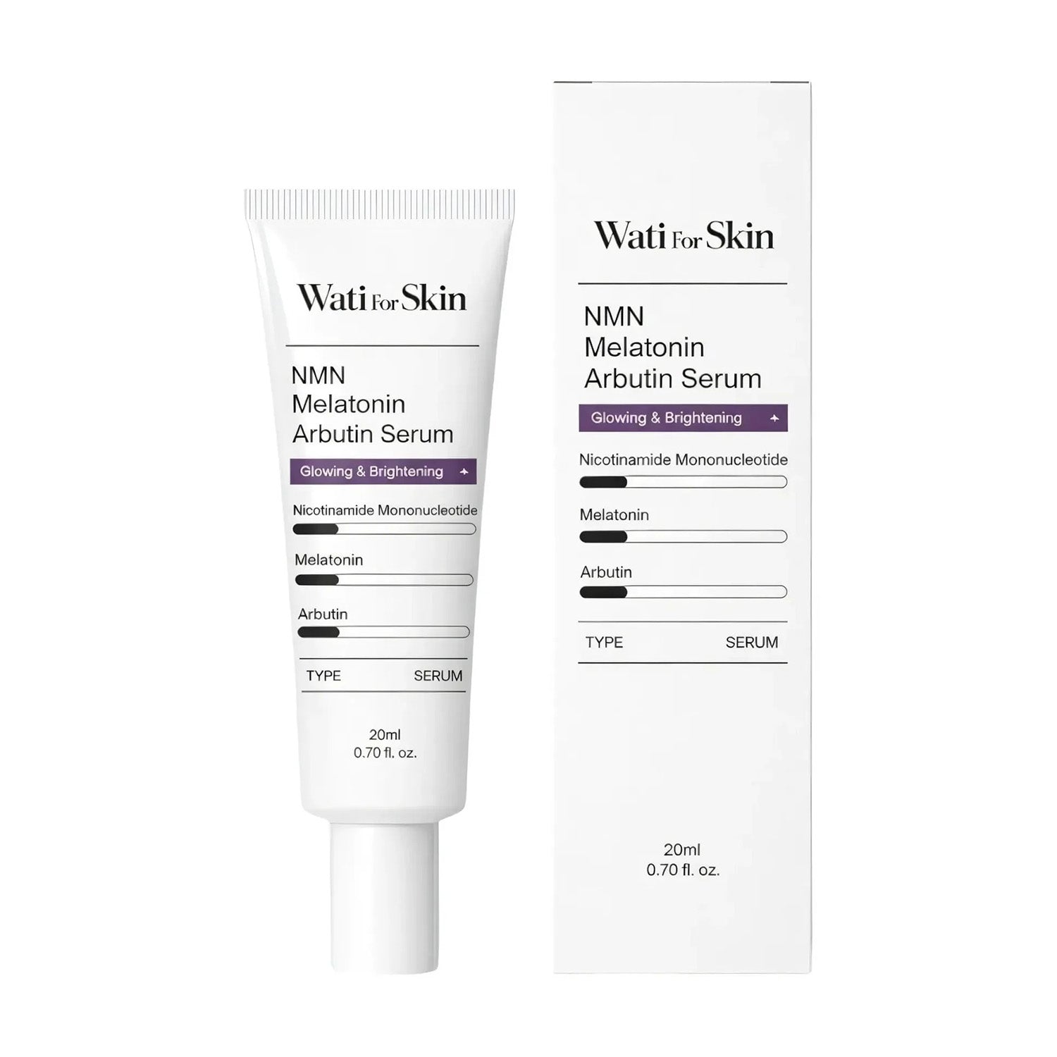 Wati For Skin NMN Melatonin Arbutin Serum 20ml