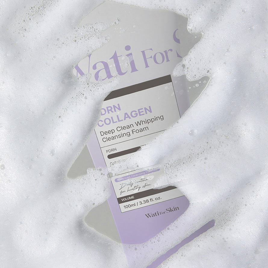 Wati For Skin PDRN Collagen Deep Clean Whipping Cleansing Foam 100ml