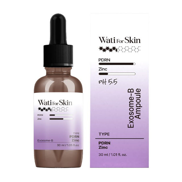 Wati For Skin PDRN Zincbiome Exosome-B Ampoule 30ml