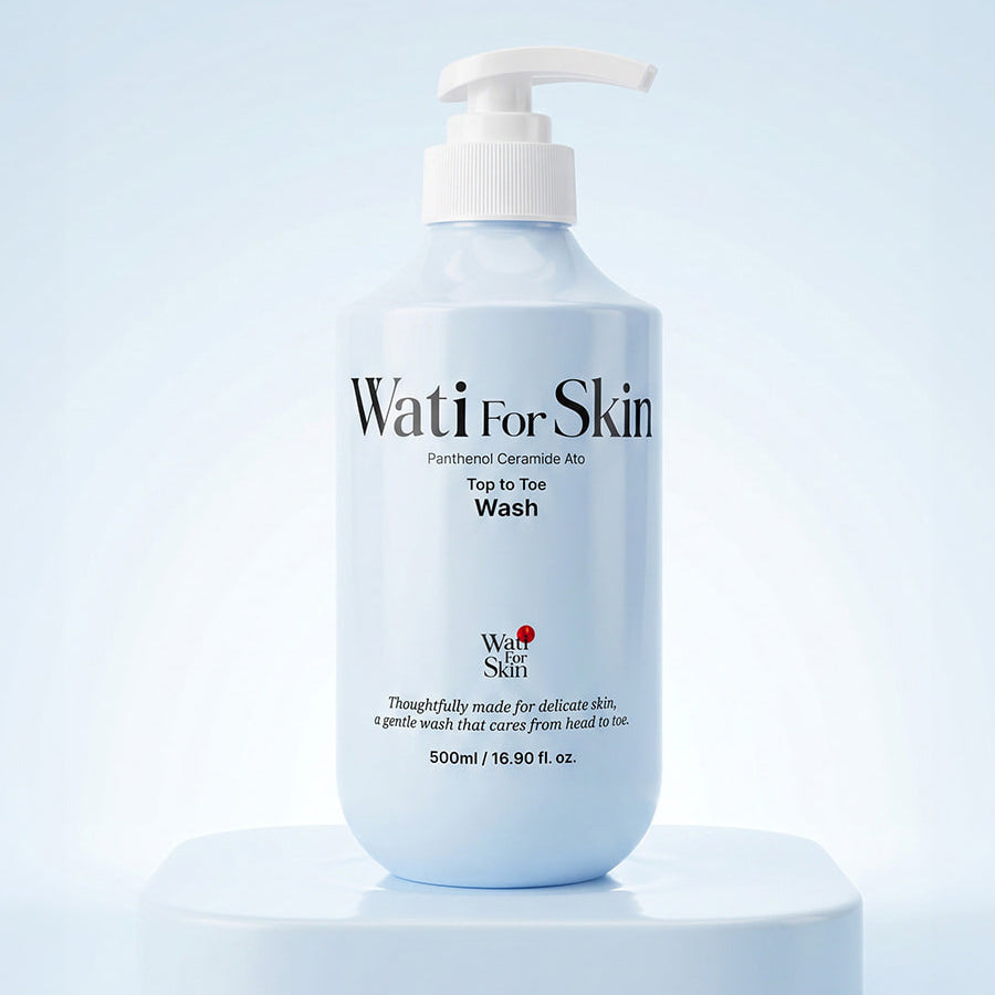 Wati For Skin Panthenol Ceramide Ato Top-to-Toe Wash 500ml