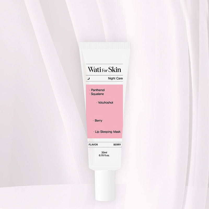 Wati For Skin Panthenol Squalane Volufroshot Berry Lip Sleeping Mask 20ml