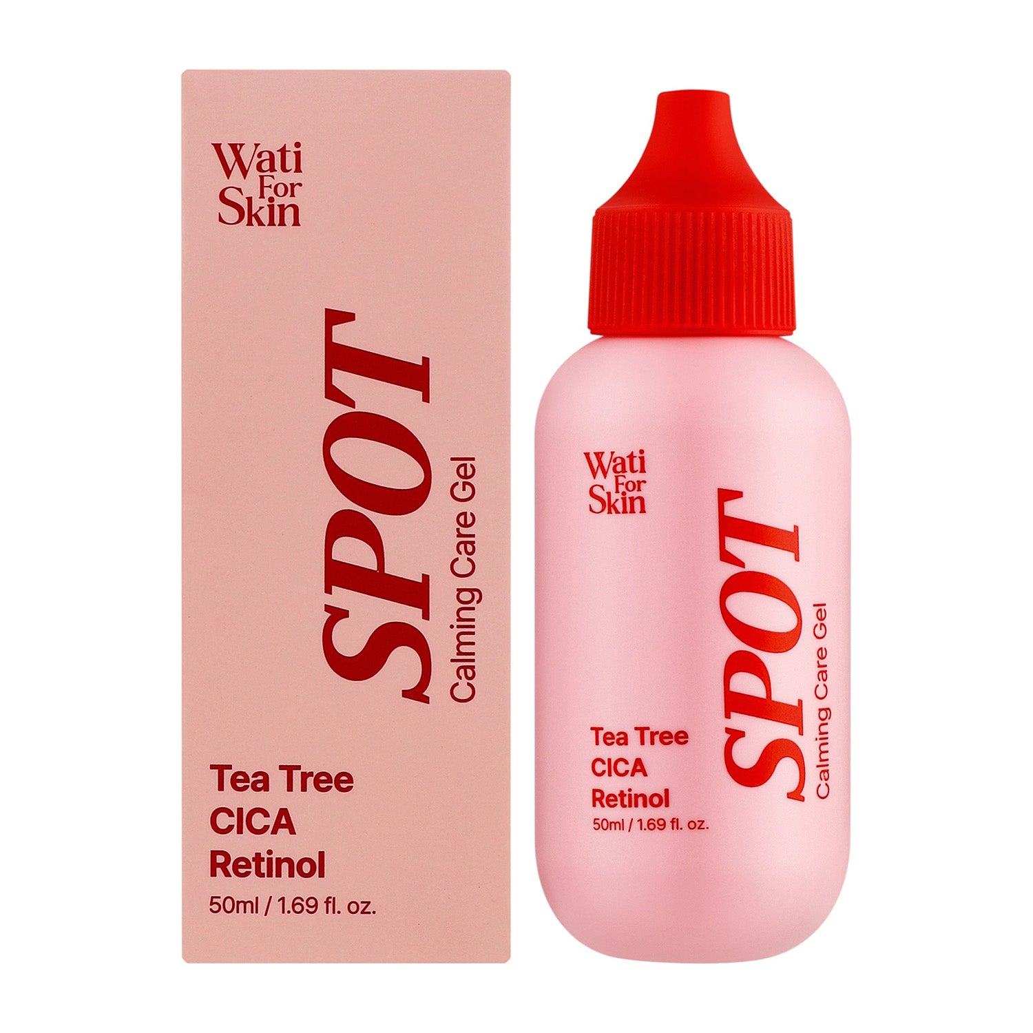 Wati For Skin Tea Tree Cica Retinol Spot Calming Care Gel 50ml