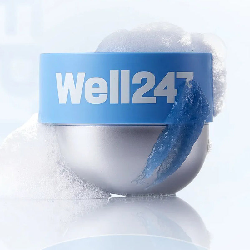 Well247 Blue Spirulina Deep Tox Body Scrub Exfoliation 400g