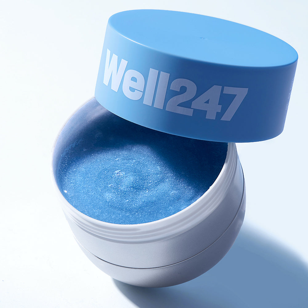 Well247 Blue Spirulina Deep Tox Body Scrub Exfoliation 400g