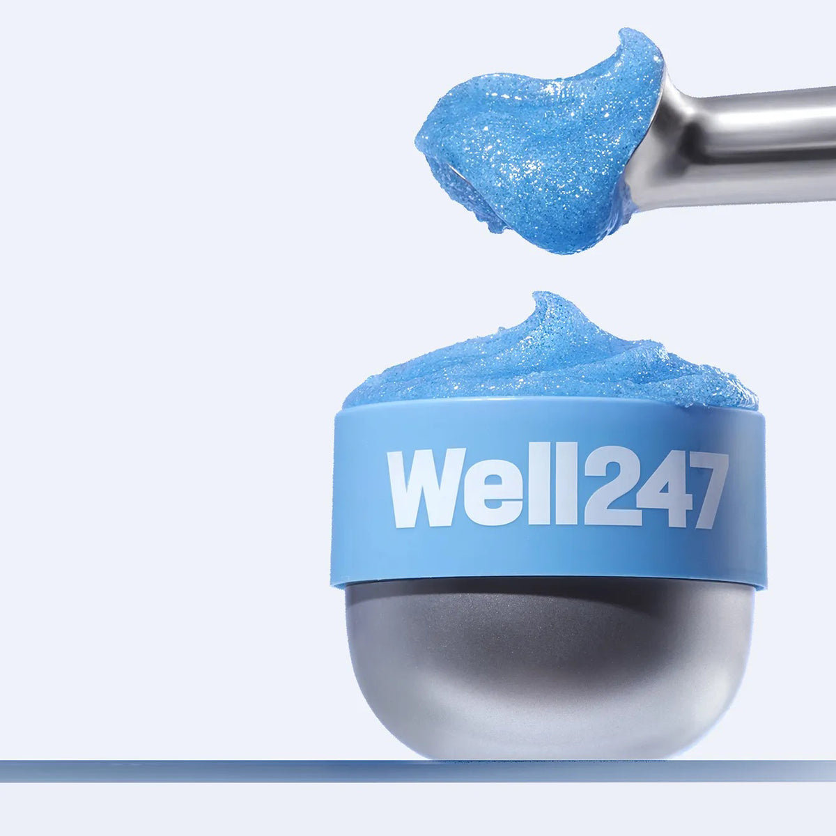 Well247 Blue Spirulina Deep Tox Body Scrub Exfoliation 400g