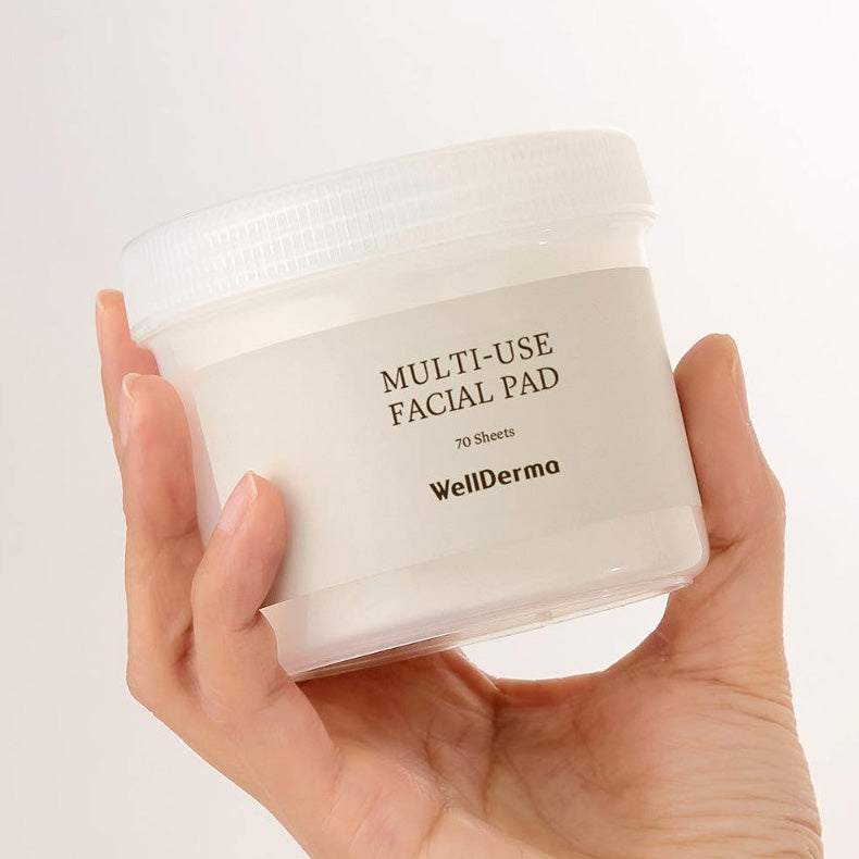 WellDerma Multi-Use Facial Pads 70ea