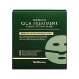 Wellderma Premium CICA Repair Fitting Mask 25G *4EA (1box)