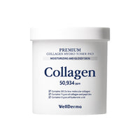 WellDerma Premium Collagen Hydro Toner Pad 60 Sheets