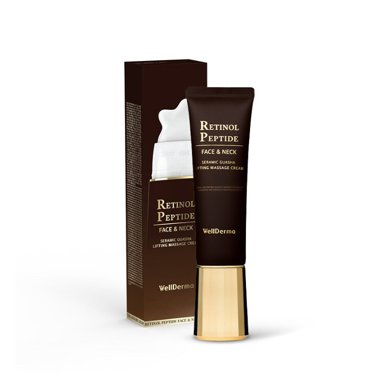 WellDerma Retinol Peptide Lifting Gua Sha Cream 80ml