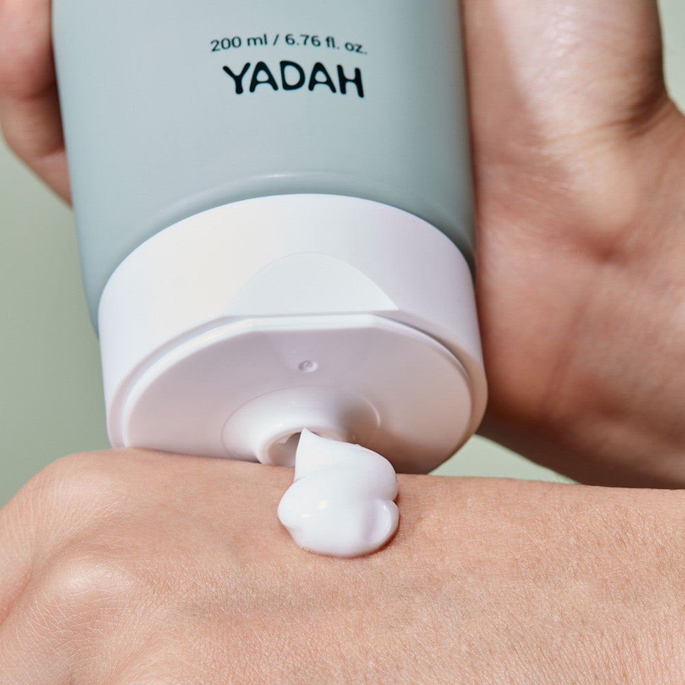 Yadah después del conjunto de cuidado de humedad de la ducha (lavado de carrocería 900 ml + loción corporal 200 ml)