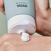 Yadah después del conjunto de cuidado de humedad de la ducha (lavado de carrocería 900 ml + loción corporal 200 ml)