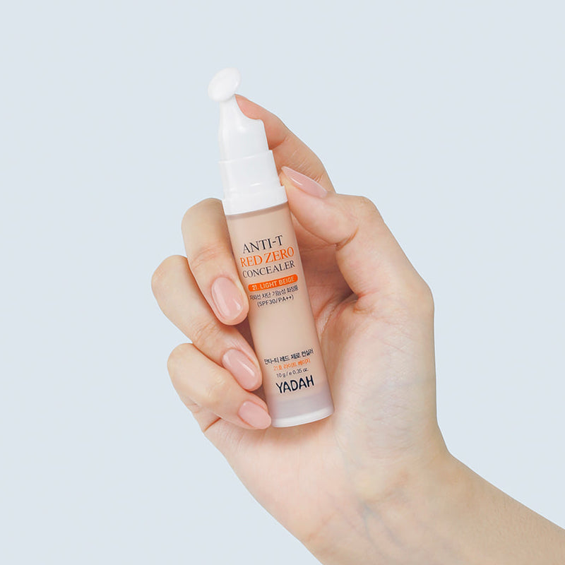 YADAH Anti-T Red Zero Concealer Light Beige SPF30 PA++ 10g