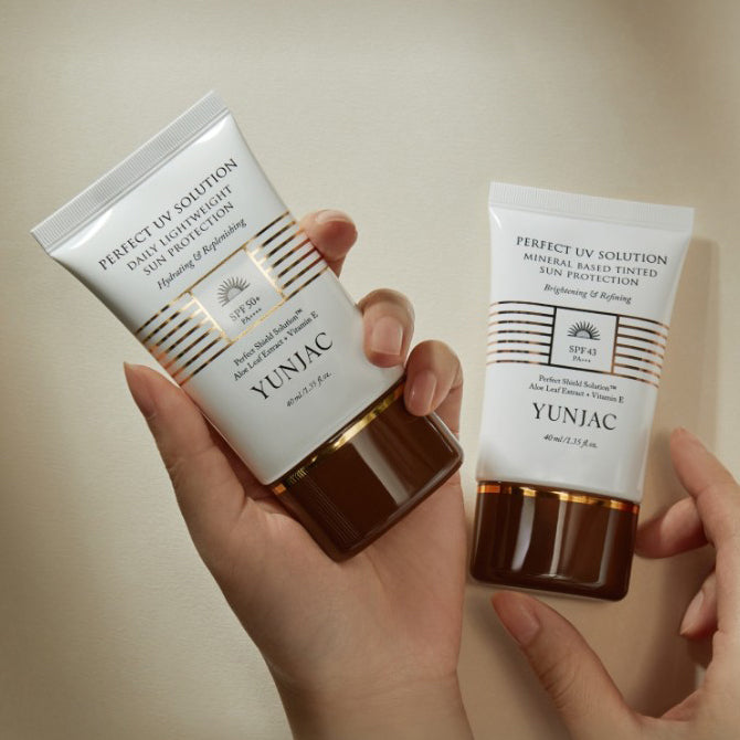 YUNJAC Perfect UV Solution Daily Lightweight Sun Protection SPF50+ PA++++ 40ml
