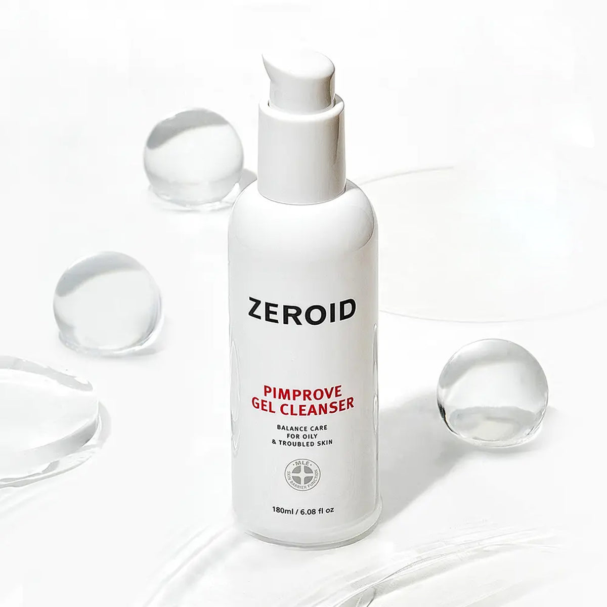 ZEROID Pimprove Gel Cleanser 180ml