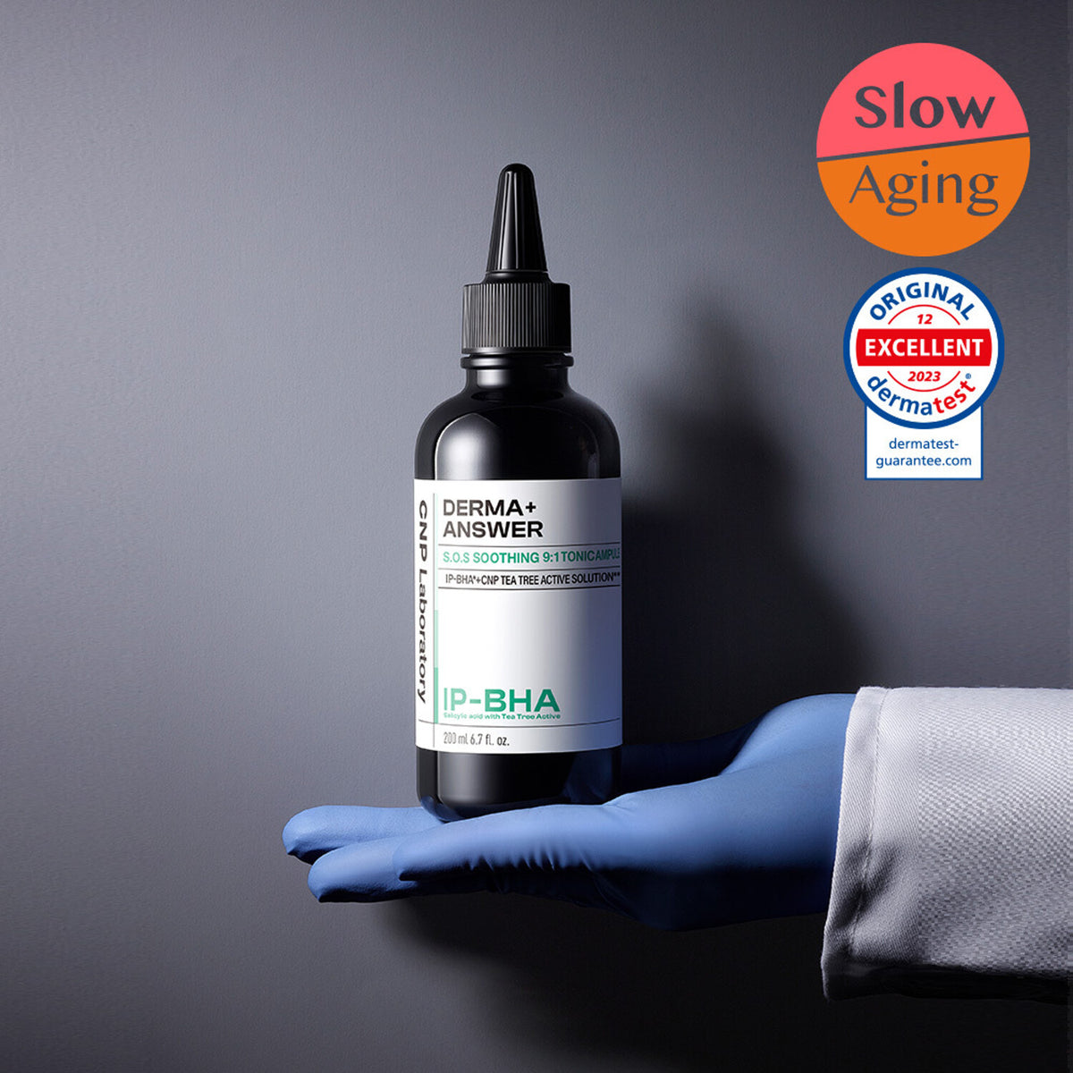 CNP Derma+ Answer SOS Soothing Tonic Ampoule 200ml (+Gauze Pad 40P)