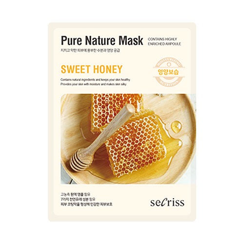Secriss Pure Nature Mask Pack 25ml x 10ea (6 Type) - DODOSKIN