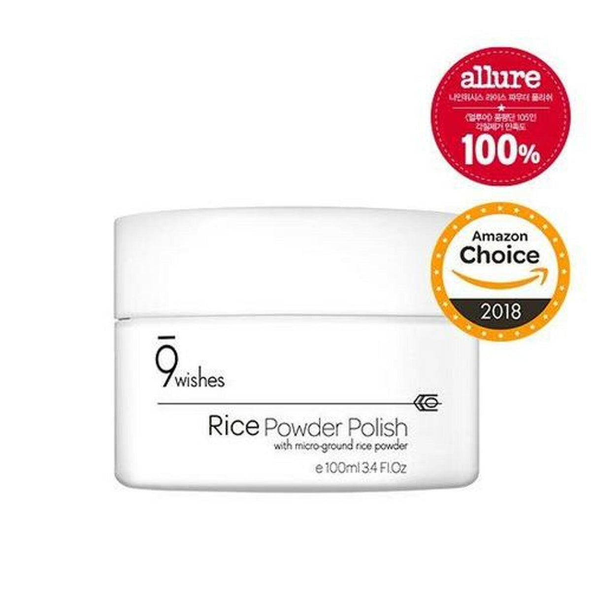 9wishes Rice Powder Polish 100ml - DODOSKIN