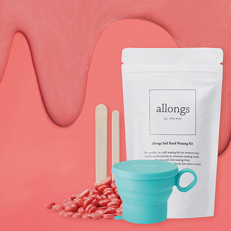 allongs Self Hardwaxing Kit 100g+Body Spatula 1ea