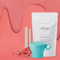 allongs Self Hardwaxing Kit 100g+Body Spatula 1ea