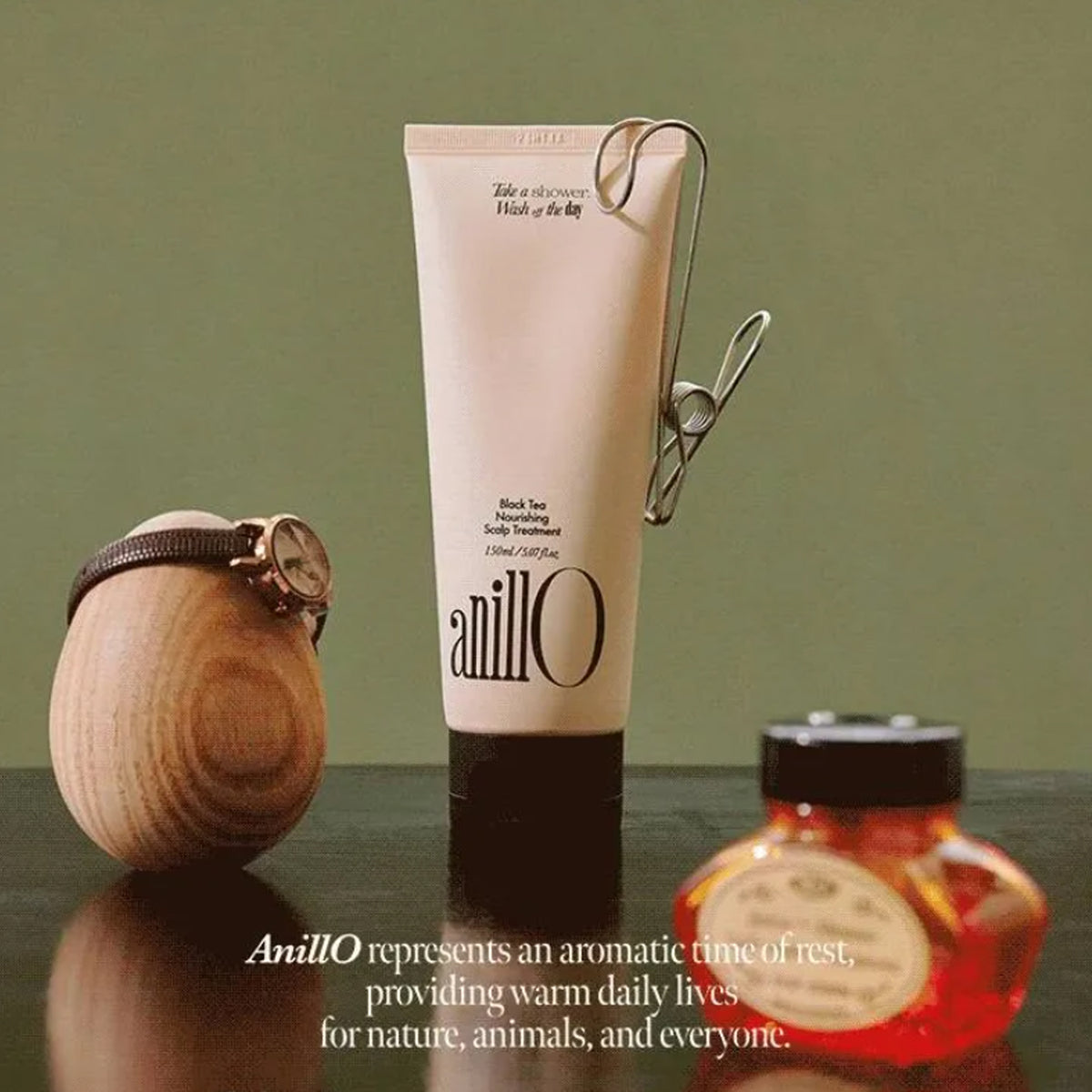 anillO Black Tea Nourishing Scalp Treatment 150ml