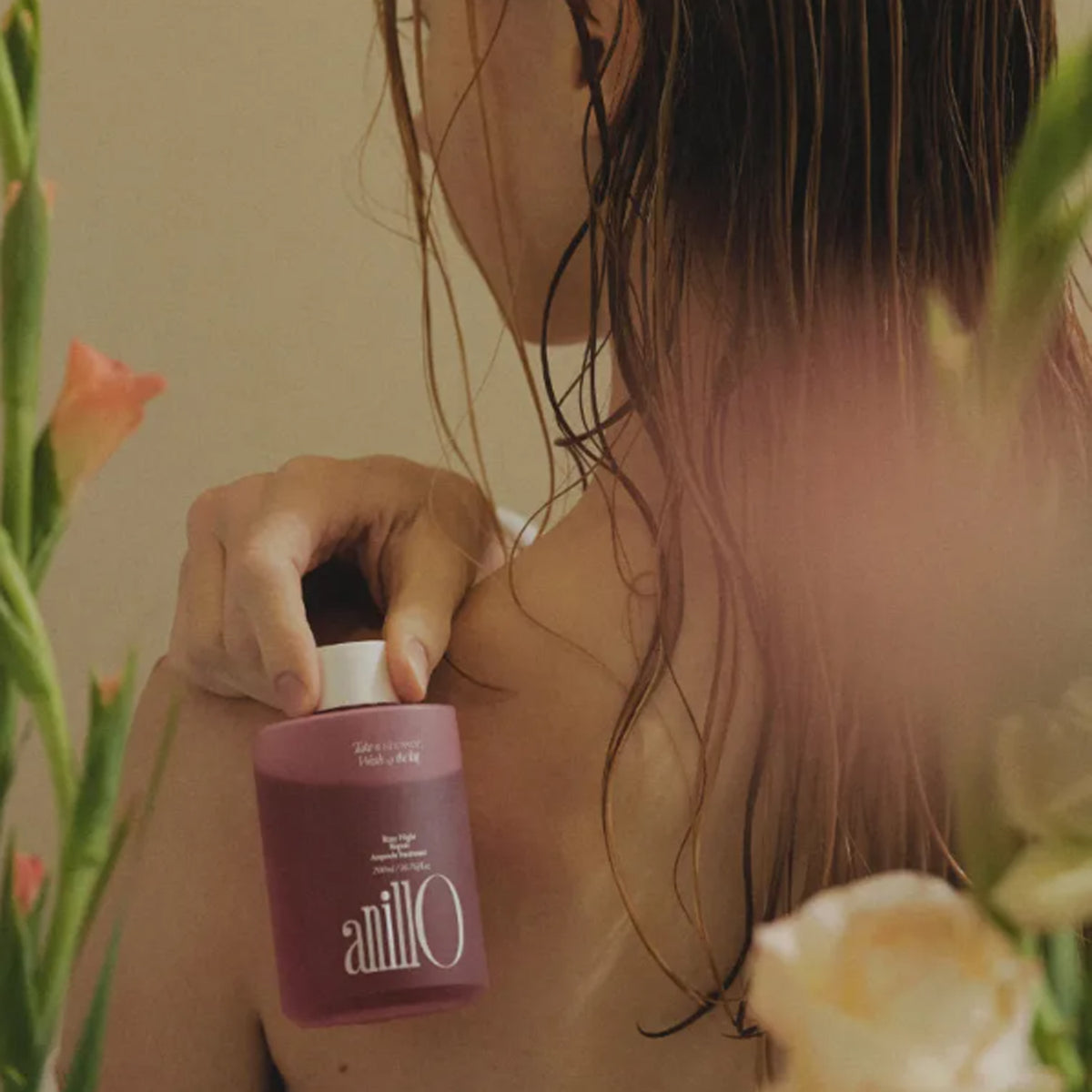 anillO Rosy Night Repair Ampoule Treatment 200ml