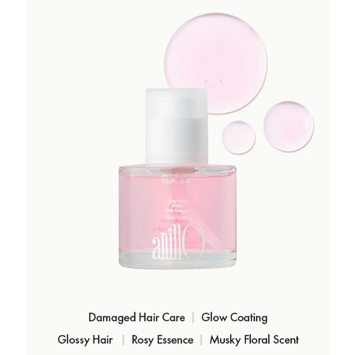 anillO Rosy Night Repair Hair Essence 50ml