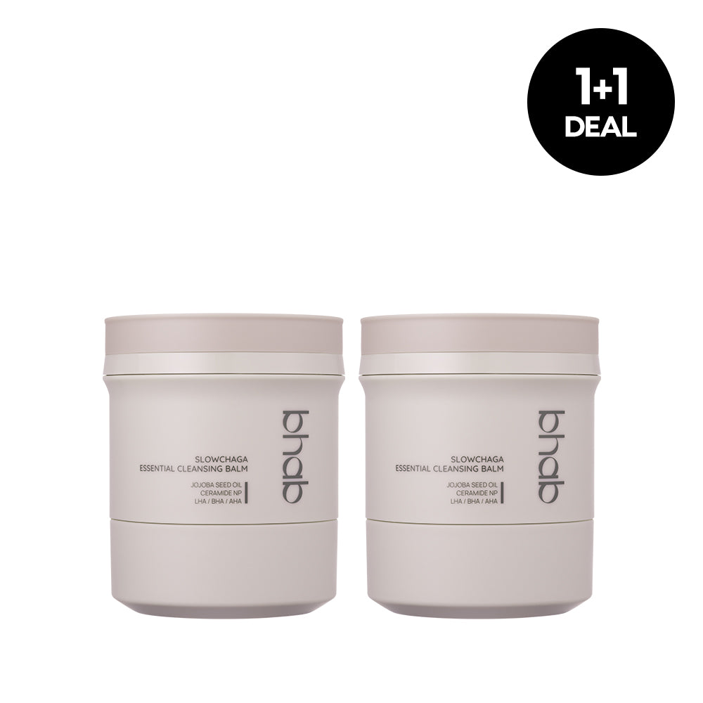 [1+1 Deal] bhab SLOWCHAGA Essential Cleansing Balm 100ml