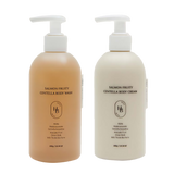 HEVE BLUE Salmon Fruity Centella Body SET