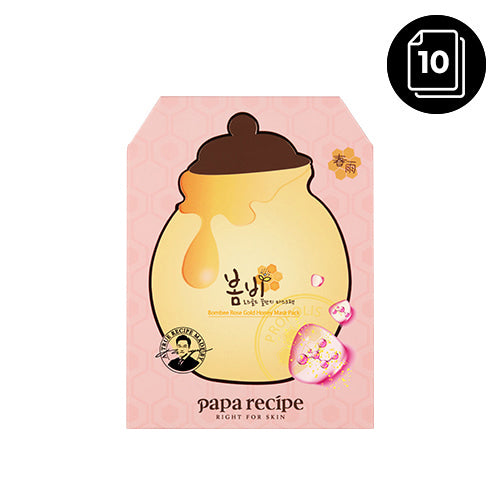 [Papa Recipe] Bombee Rose Gold Honey Mask 25g * 10ea - Dodoskin