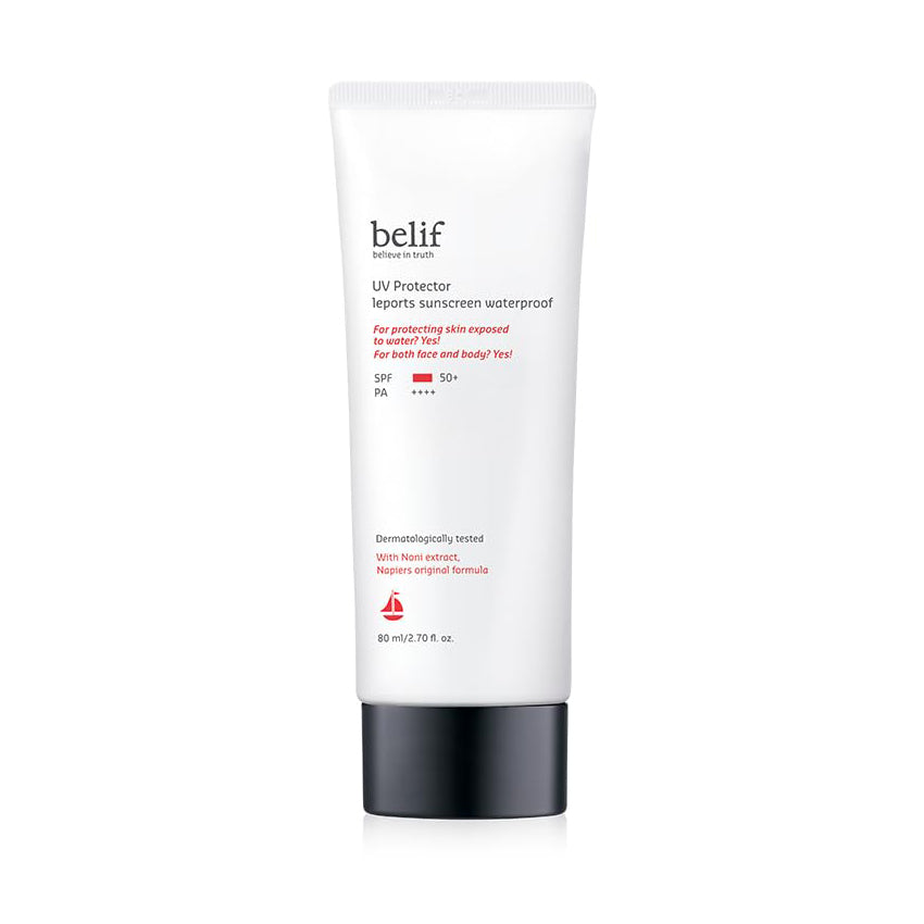 belif UV Protector Leports Sunscreen Waterproof SPF50+ PA++++ 80ml