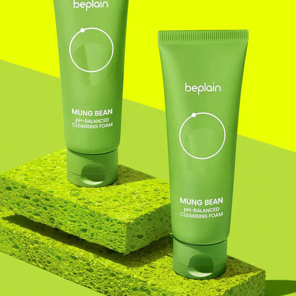 beplain Mung Bean pH-Balanced Cleansing Foam 160ml