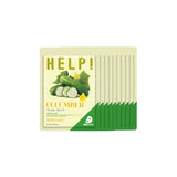 Bergamo Help! Mask Pack Cucumber 25ml *10ea