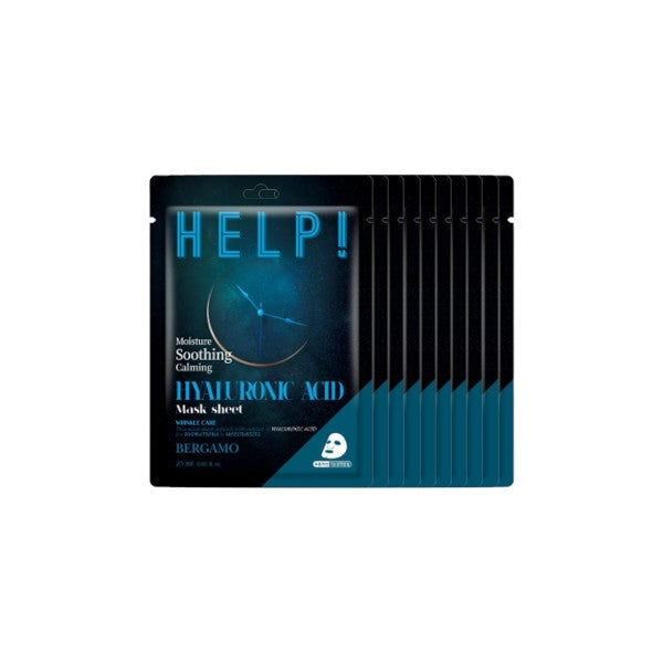 Bergamo Help! Mask Pack Hyaluronic Acid 25ml *10ea - DODOSKIN