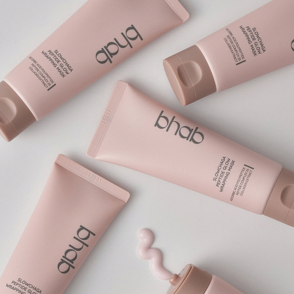 bhab SLOWCHAGA Peptide Glow Wrapping Mask 75ml