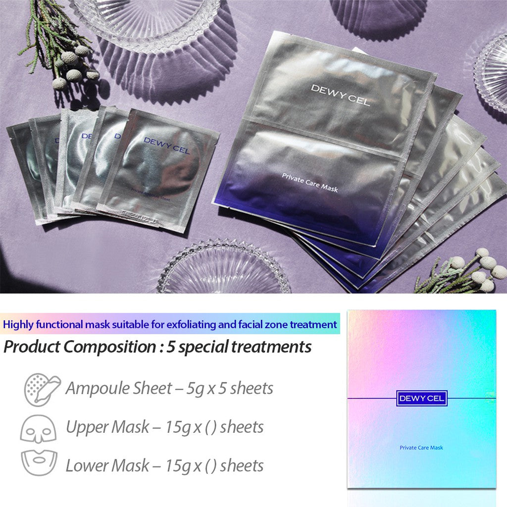 [Expiration imminen] DEWYCEL Private Care Mask 1pack (5ea)