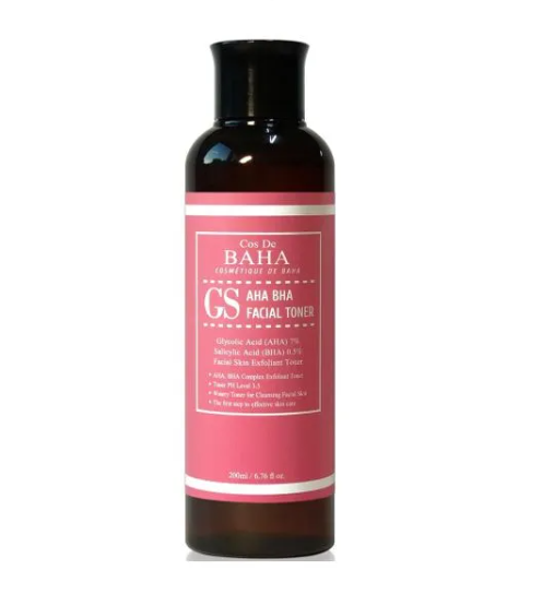 [Cos De BAHA] GS AHA BHA Facial Toner 200ml - Dodoskin