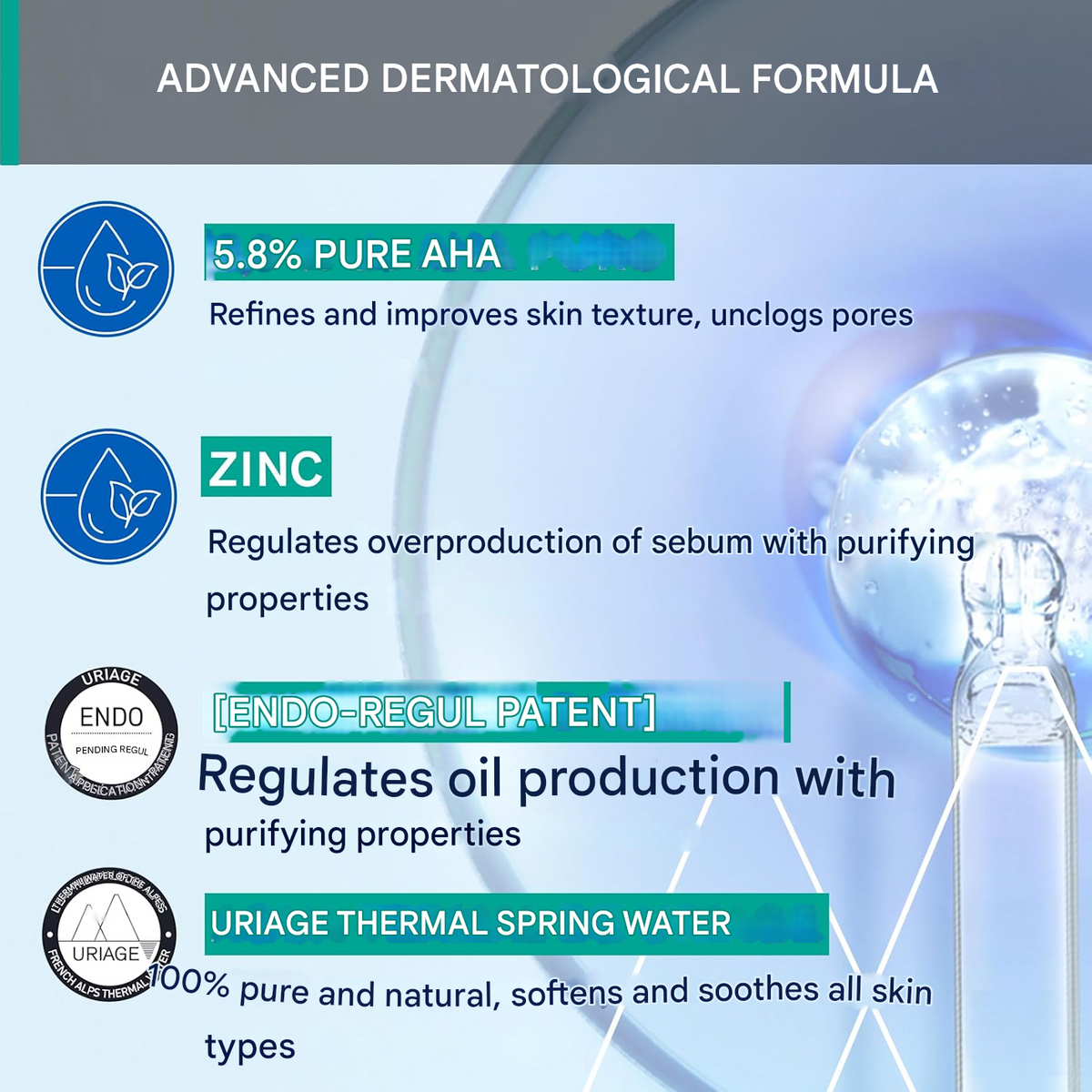 URIAGE Hyseac New Skin Serum 30ml