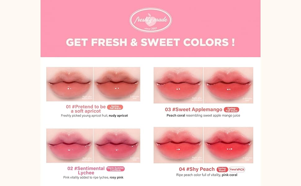 lilybyred Bloody Liar Coating Tint 4g (10 Colors)