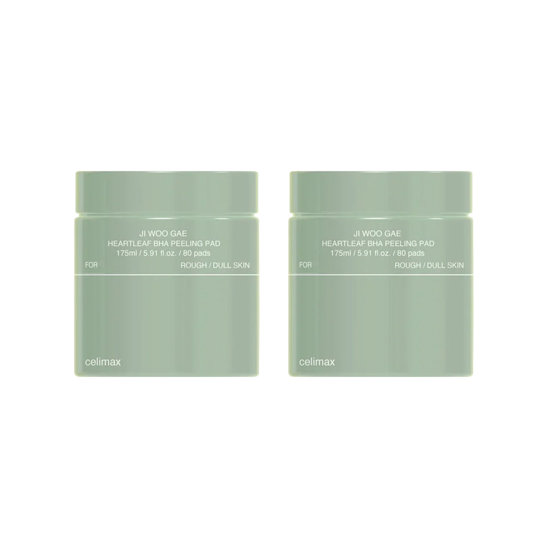 celimax Jiwoogae Heartleaf BHA Peeling Pad 80 pads + 80 pads