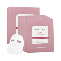 (Matthew검수) THANK YOU FARMER Miracle Age Repair Cotton Mask 25ml X 5 Pads - DODOSKIN