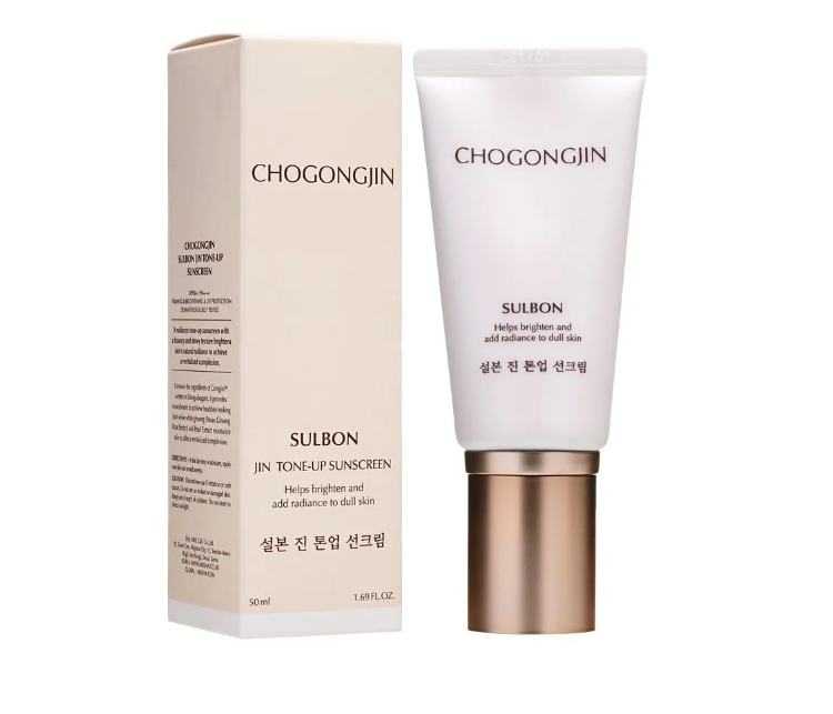 [Expiration imminen] MISSHA Chogongjin Sulbon Jin Tone Up Sun Cream 50ml