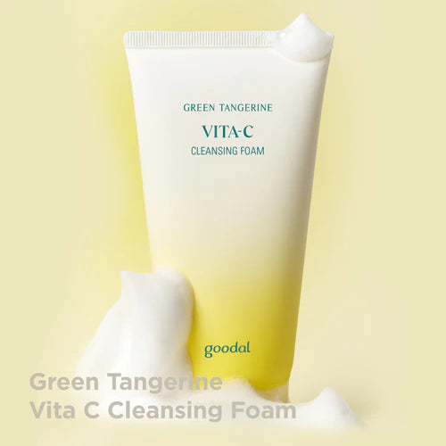 GOODAL Green Tangerine Vita C Cleansing Foam 150ml - DODOSKIN