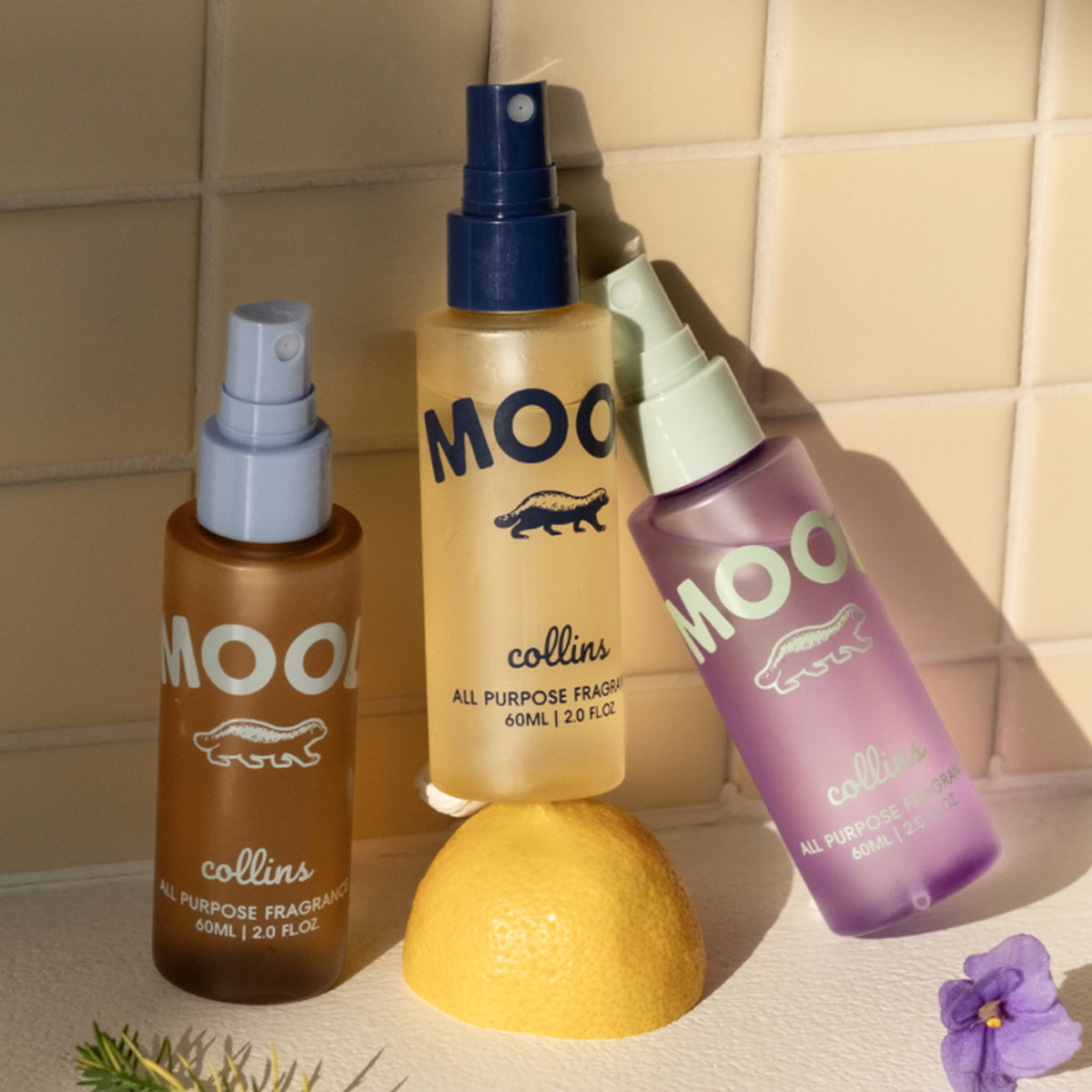 collins All-Purpose Fragrance Mood Water 60ml (Choose from 3 Scents)