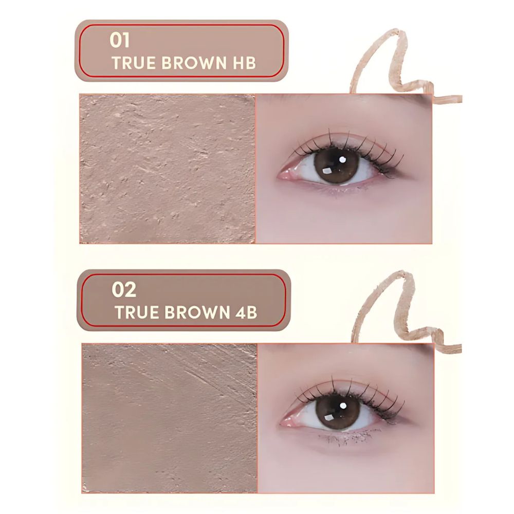 [Expiration imminen] colorgram Sketch Sculpt Pencil 1.4g #01 True Brown HB