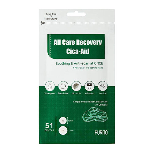 [PURITO] All Care Recovery Cica-Aid 51 patches - Dodoskin