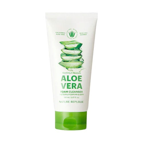 [Nature Republic] Soothing & Moisture Aloe Vera Foam Cleanser 150ml - Dodoskin