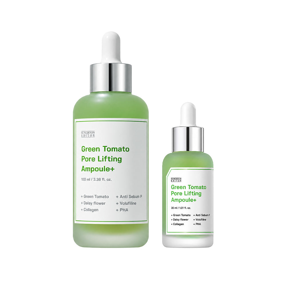 SUNGBOON EDITOR Green Tomato Pore Lifting Ampoule+ 100ml + 30ml