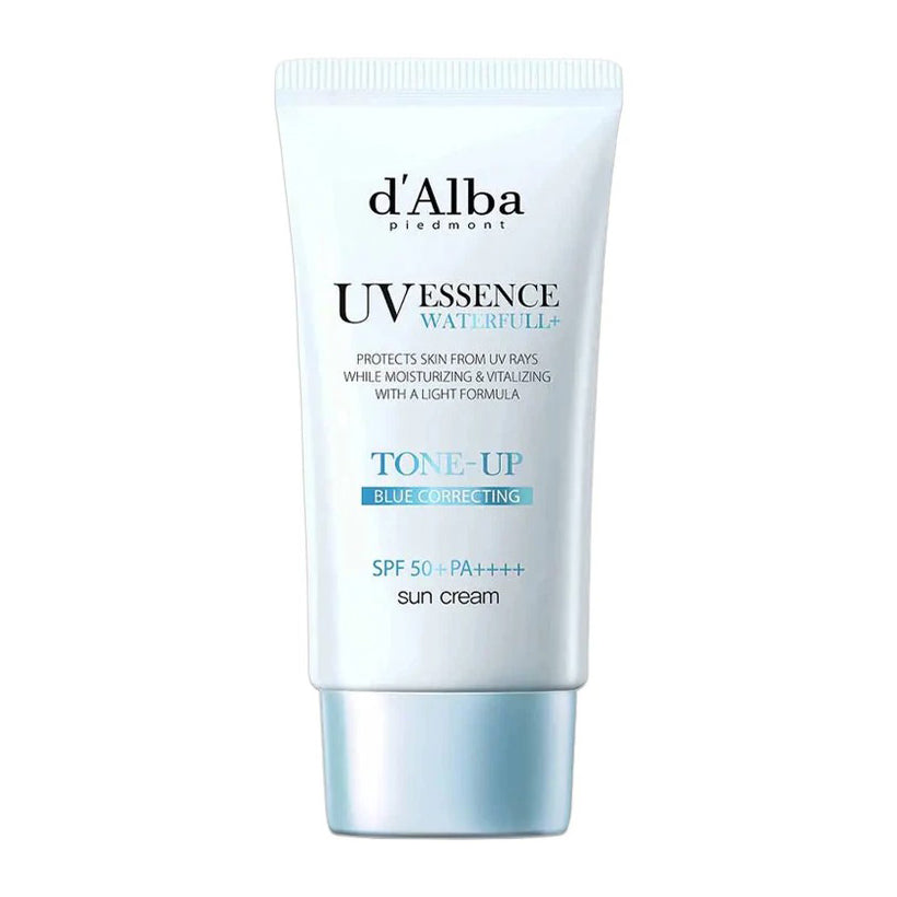 d'Alba Waterfull Tone-Up Sun Cream Blue SPF50+ PA++++ 50ml